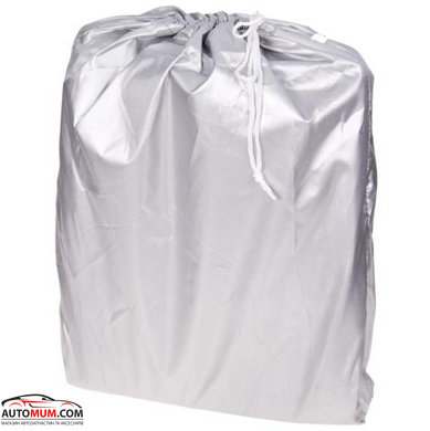 Тент на авто VITOL CC11105 M сірий Polyester (432х165х119)