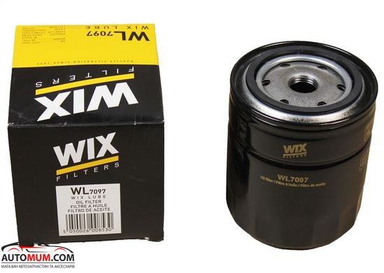 Фильтр оливи WIX WL7097 (ГАЗ, дв.406;Toyota 2,0)