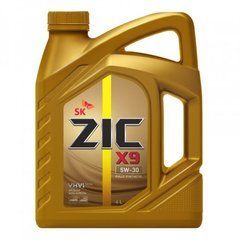 Моторное масло ZIC X9 Fully synthetic 5w-30 SN/CF - 4л