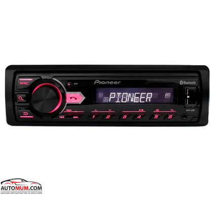 Автомагнітола з BlueTooth PIONEER MVH-29BT