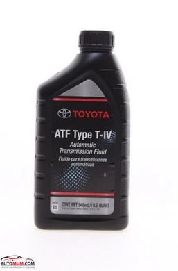 Трансмісійна олива TOYOTA 00279000T4 АКПП ATF Type T-IV - 0,946л