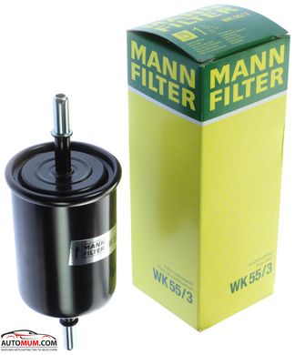 Фільтр палива MANN WK55/3 (Daewoo,Chevrolet)