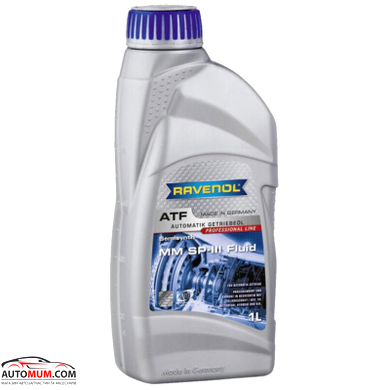 Трансмісійне масло RAVENOL ATF MM SP-III Fluid (Mitsubishi, Hyundai, KIA) - 1л