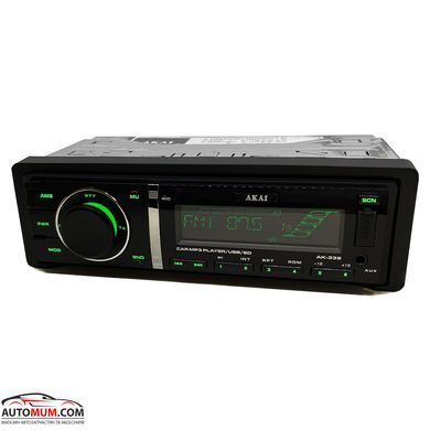 AKAI AК-338 Автомагнітола з BlueTooth