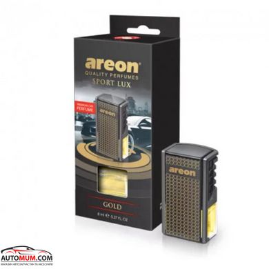 AREON Premium AC01 Ароматизатор у дефлектор (Gold ) - 8мл