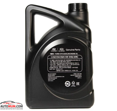 Моторна олива MOBIS 0510000441 Turbo Syn 5w-30 - 4л