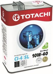 TOTACHI Eco Diesel Моторне масло 10W-40 CI-4/CH-4/SL, A3/B4/E7 - 4л