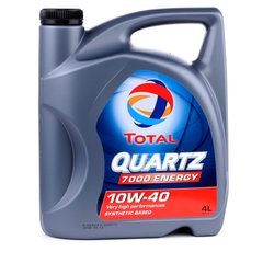 Моторное масло TOTAL Quartz 7000 Energy 10W-40 (MB;VW) - 4л