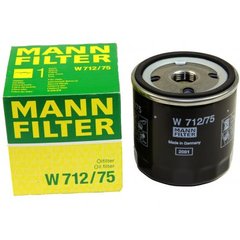 Фильтр масла MANN W712/75 (Opel,Daewoo.Lanos)