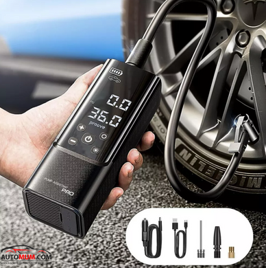 Компресор автомобільний портативний Proove Pump Assistant Pro 120W 7500mAh (на АКБ)