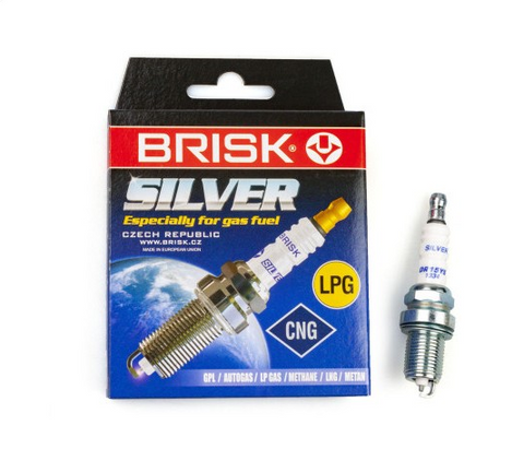 Свеча зажигания BRISK DR15YS silver в уп. (Lanos,Aveo,Lacetti 1,6