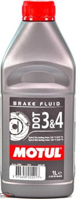 Тормозная жидкость MOTUL Brake Fluid DOT-3&4 - 0,5л
