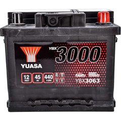 Акумулятор Yuasa YBX3063 SMF 45Ah (Євро) - 440A