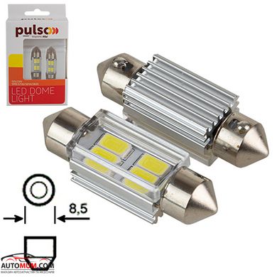 Світлодіодна лампа PULSO LP-62036 /софітна-матриця/LED/12 SMD-3014/9-18v/300Lm