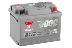 Акумулятор Yuasa YBX5075 Silver 60Ah низький (Євро) – 640A