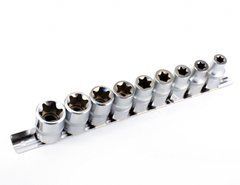 Набор головок TORX ALLOID НГЕ-1024Б 1/2"