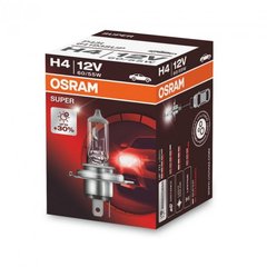 Лампа галогенная H4 OSRAM 64193SUP-FS (Р43t) 12V 60/55W (+30%)-1шт