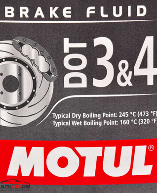 Тормозная жидкость MOTUL Brake Fluid DOT-3&4 - 1л