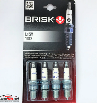 Свічка запалювання BRISK L15Y classic - блістер (ВАЗ)