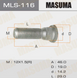 MASUMA MLS116 Шпилька колісна М12x1,5х46 шліц 14,4 мм (Toyota, Daihatsu, Lexus, Mitsubishi, Honda)