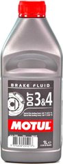 MOTUL Brake Fluid DOT-3&4 Гальмівна рідина - 1л
