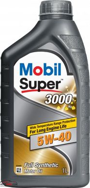 Моторна олива MOBIL Super 3000X1 5W-40 SN/SM/CF - 1л