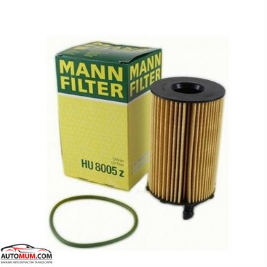 Фильтр оливи MANN HU8005z (Audi A8;Q7;VW Touareg 3,0 TDi>10г)