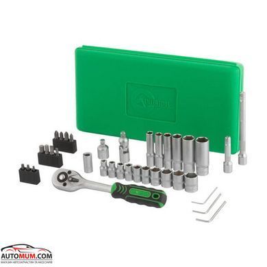 INTERTOOL ET-6036SP Набір інструменту (воротки,насадки,головки 1/4) - 36 од