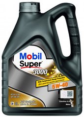 Моторное масло MOBIL Super 3000X1 5W-40 SN/SM/CF - 4л