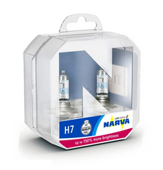 Лампа галогенная H7 Narva Range Power 150% 12V 60/55W P43t 480712100 (2шт)