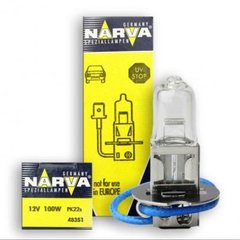 NARVA 48351 Лампа галогенна Н3 (РK22s) 12V 100W