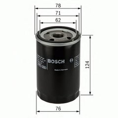 Фильтр масла BOSCH 0451103340 (Rover 75 2.0i V6, 2.5i V6 >99г)