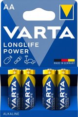 VARTA Long Life AA LR6 Батарейка лужна LR03, AA