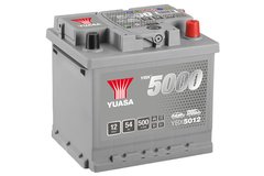YUASA YBX5012 Silver Акумулятор 54Ah (Євро) – 500A