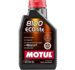 Моторное масло MOTUL 8100 Eco-lite 5W-30 SN/CF;ILSAC GF-6A (Chrysler,Subaru,Hond) - 1л