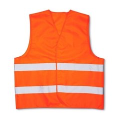 Жилет безопасности светоотражающий оранжевый Intertool SP-2022 - XL