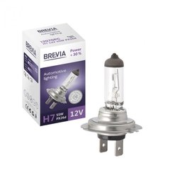 Лампа галогенная H7 SOLAR/BREVIA 12070PC (PX26d) 12V 55W +30%-1шт