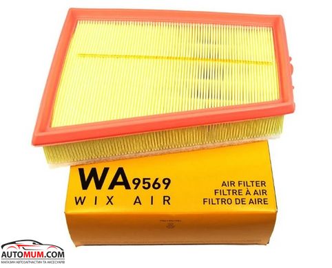 Фільтр повітря WIX WA9569 (Renault Kangoo-II 1,5dci>08г)