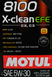 Моторное масло MOTUL 8100 X-clean EFE 5W-30 C2/C3 (BMW,MB,GM) - 5л