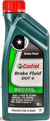 Гальмівна рідина CASTROL Brake Fluid DOT-4 - 1л