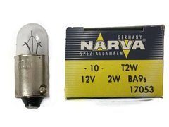 NARVA 17053 лампа накалювання T (BA9s) 12V 2W