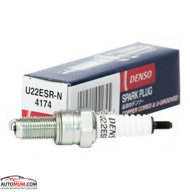 Свеча зажигания DENSO (4174) U22ESRN (Kawasaki) мото