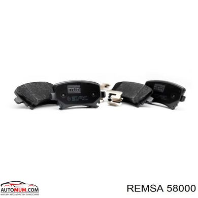 REMSA 058000-AF колодки задні MB 208. 308, VW LT 28-35