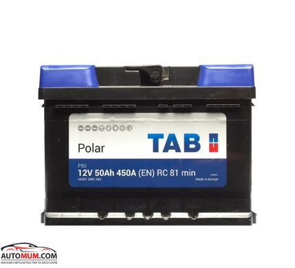 Аккумулятор TAB 246250 Polar 50Ah (Євро) – 450А