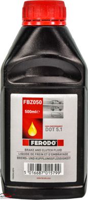 Гальмівна рідина FERODO FBZ050 DOT-5.1 - 0,5л