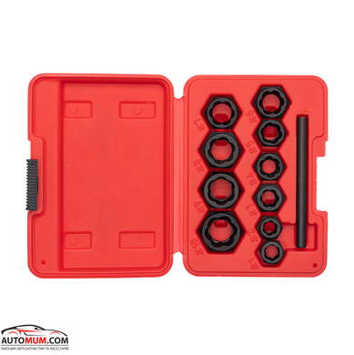 INTERTOOL SD-8007 Набір екстракторів для пошкоджених болтів і гайок