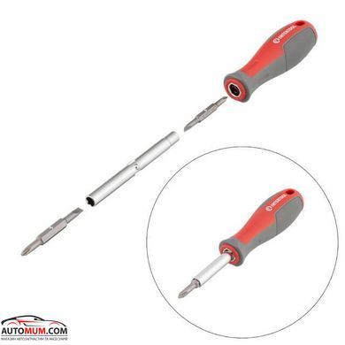 Викрутка INTERTOOL VT-3341 6 в1