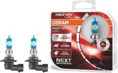 Лампа галогенна HB3 OSRAM 9005NL-HCB-DUO Night Breaker Lazer +150%"