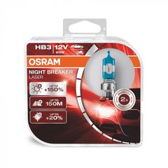 Лампа галогенная HB3 OSRAM 9005 NL-HCB DUO (P20d)12V 60W (+100%)