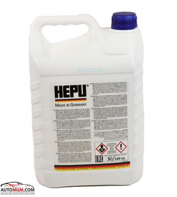 Антифриз синій HEPU P999 - G11 концентрат - 5л